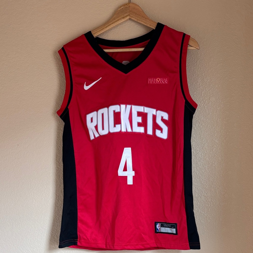 Nike Rockets Basketball Jersey in Red and Black